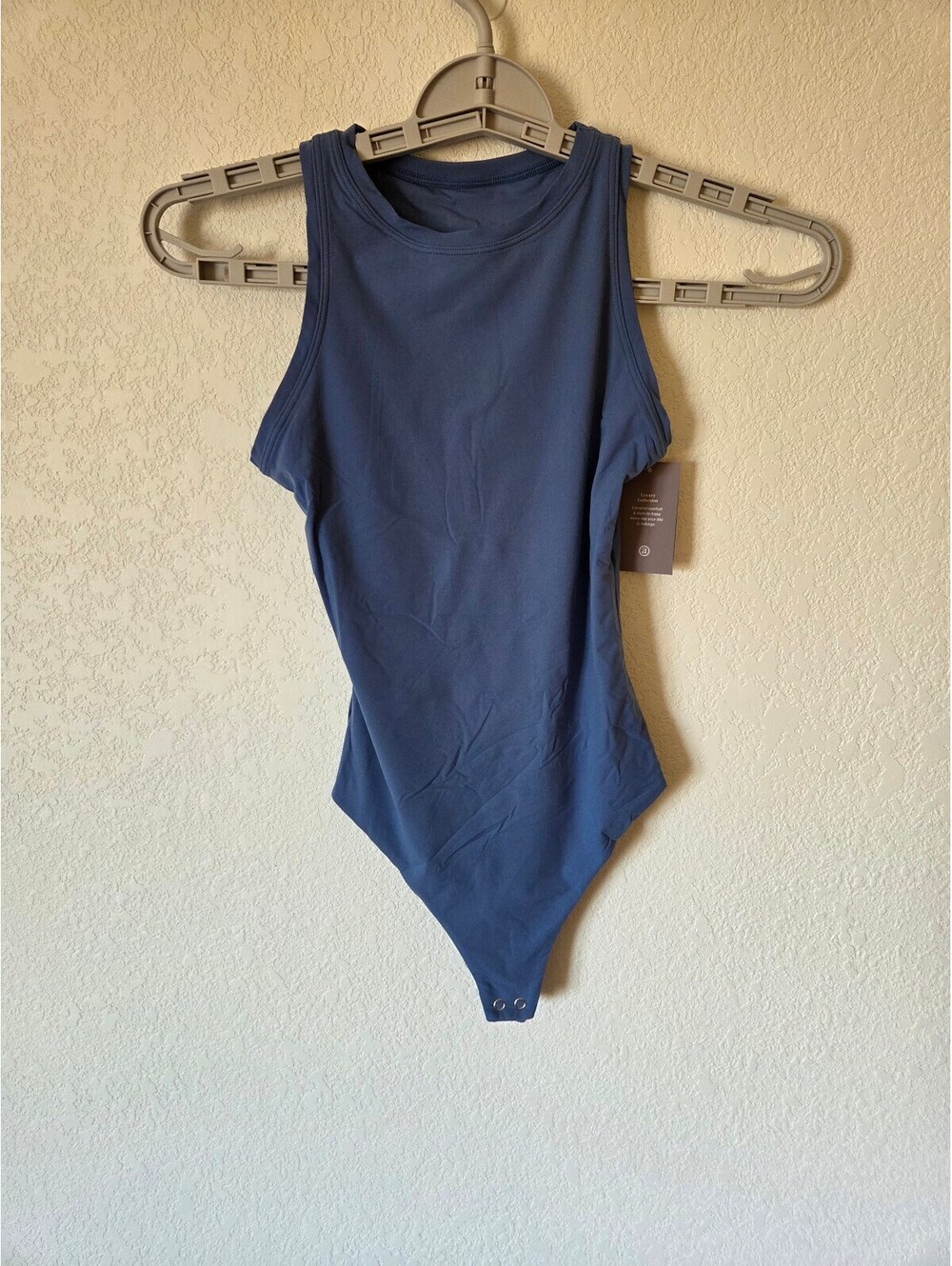 auden Luxury Collection Dark Blue Bodysuit Size S